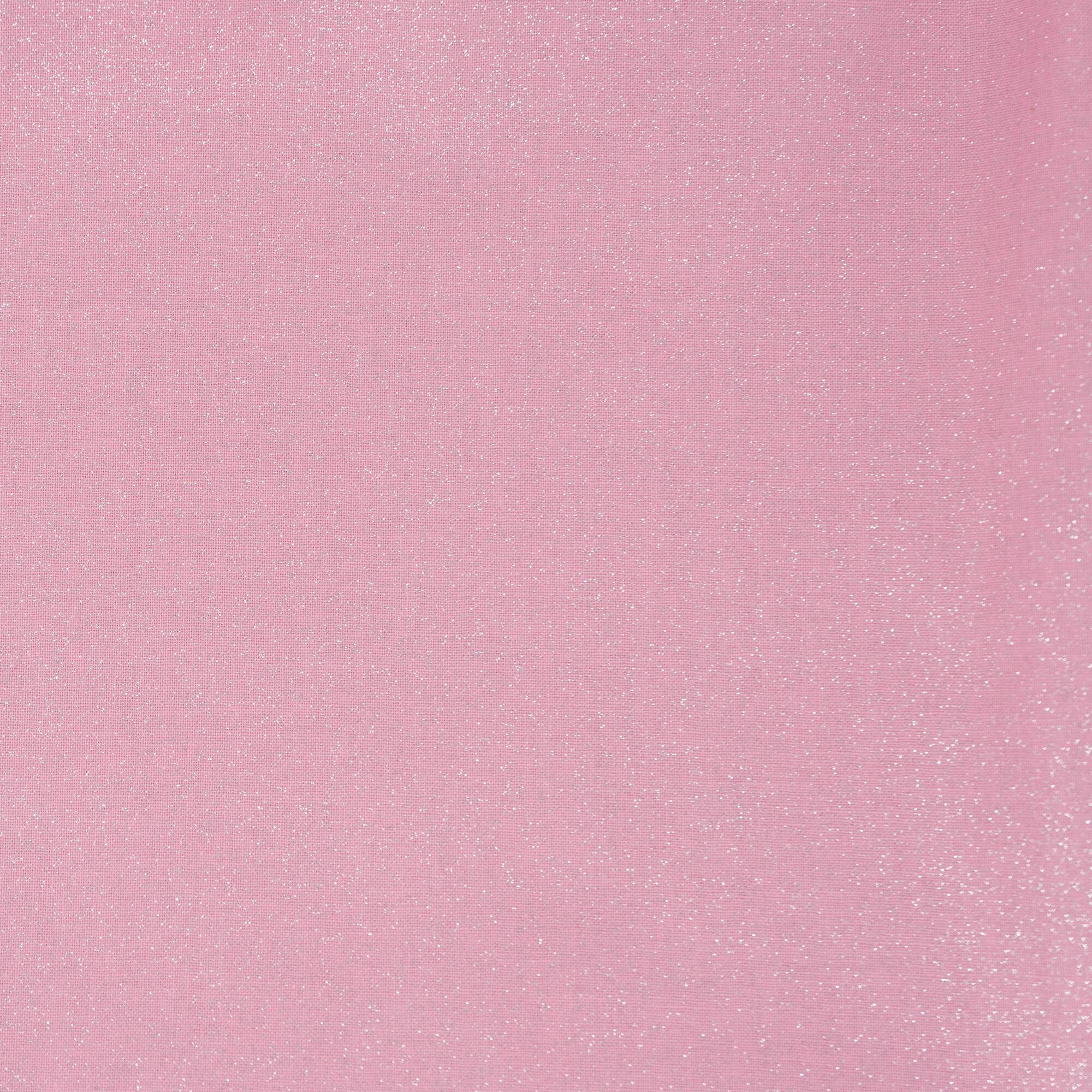 SINGER Glitter Pink Cotton Fabric